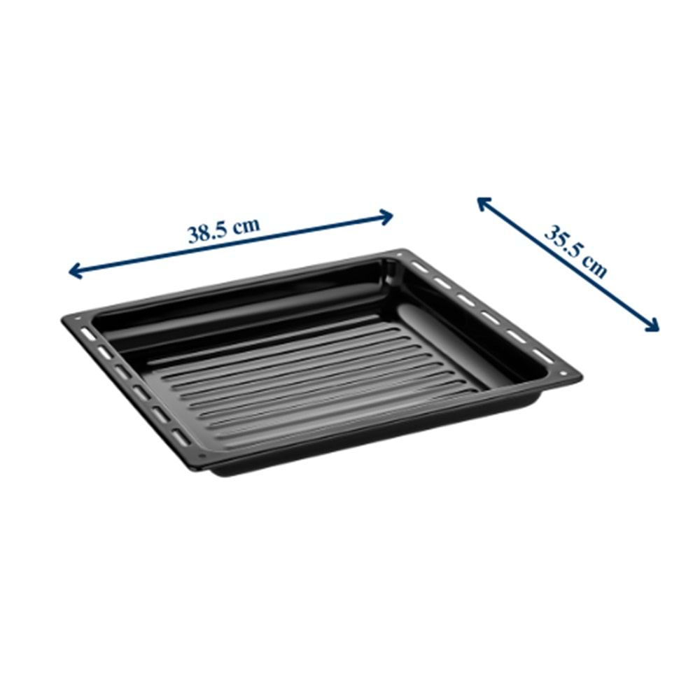 AKEL AF382 - GRİ ÇİFT OCAKLI 38 LİTRE MİDİ FIRIN