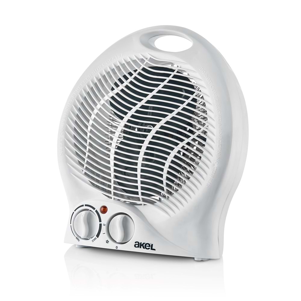 AS300B 1500W Fanlı Isıtıcı, Devrilme Emniyetli, Termostatlı, 3 Kademe Ayarlanabilir Fanlı