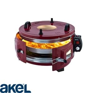 AKEL AF140 STANDART DÖNER TEPSİ VE TERMOSTATLI YUVARLAK FIRIN