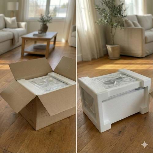 AF280LF 32 Litre Beyaz Midi Fırın, Mavi Led Düğme, İç Aydınlatma, Turbo Fan, Zaman & Isı Ayarı